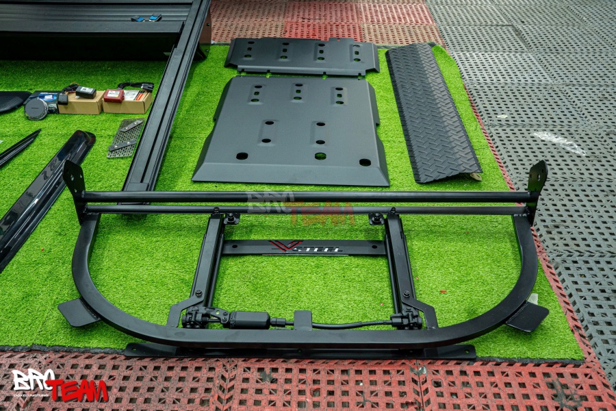 Độ ghế chỉnh điện ô tô Toyota Hilux