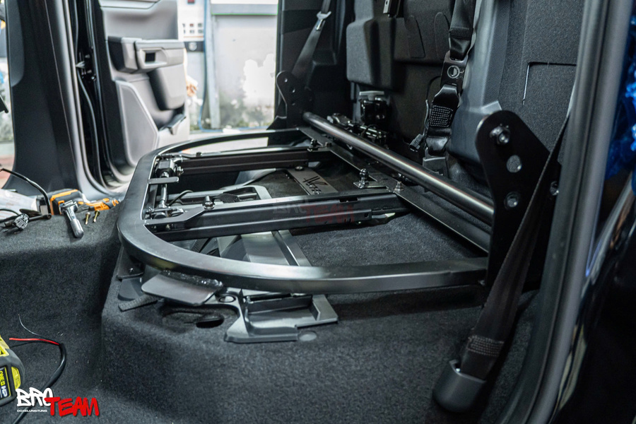 Độ ghế chỉnh điện ô tô Toyota Hilux