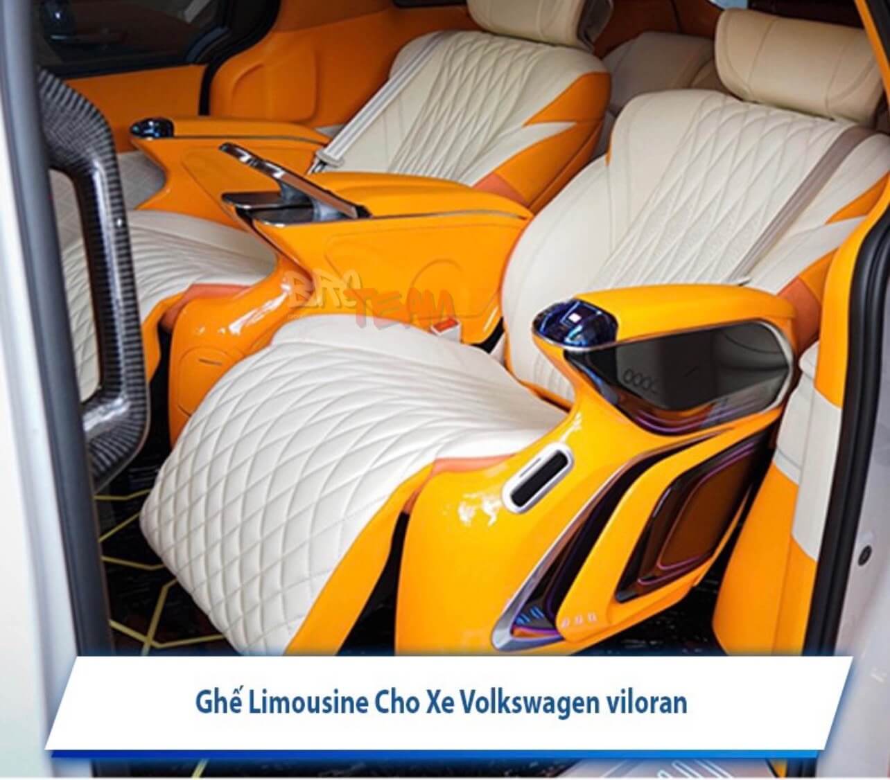 Độ Ghế Limousine Xe Volkswagen Viloran