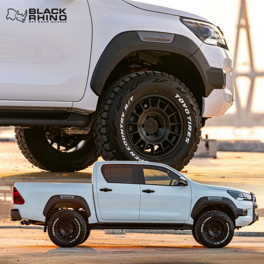 Độ mâm ô tô xe Toyota Hilux
