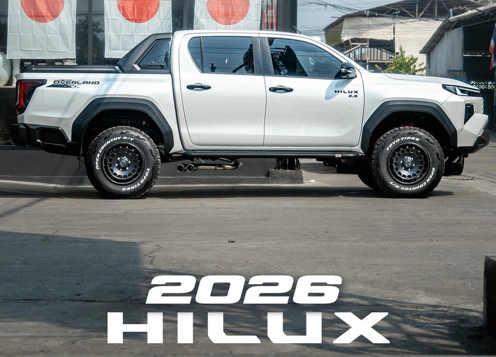 Độ mâm ô tô xe Toyota Hilux