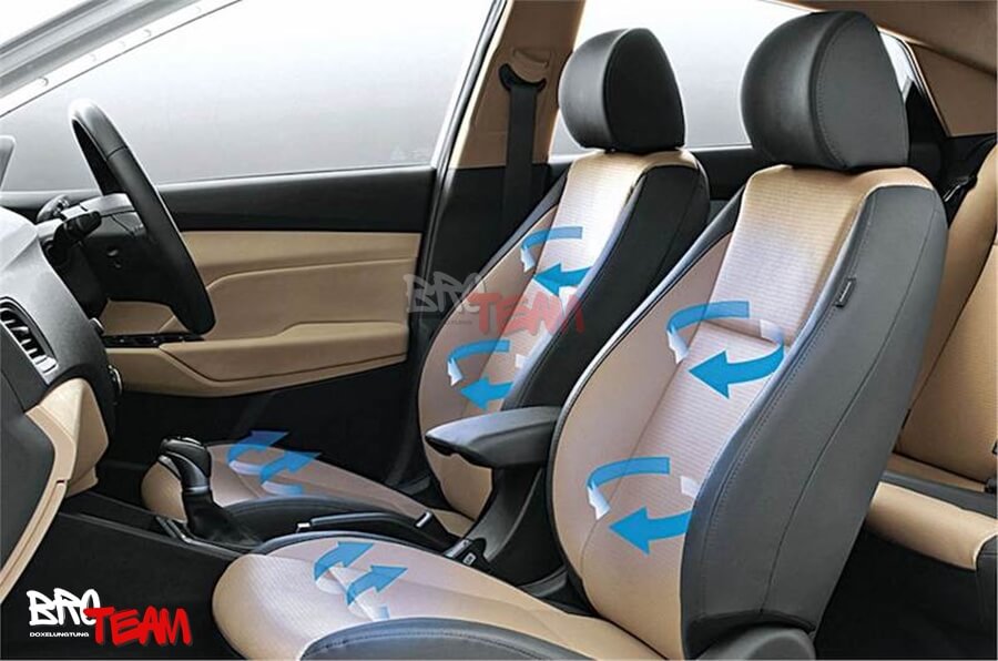 Độ Quạt Làm Mát Ghế Lái Phụ Volkswagen Viloran