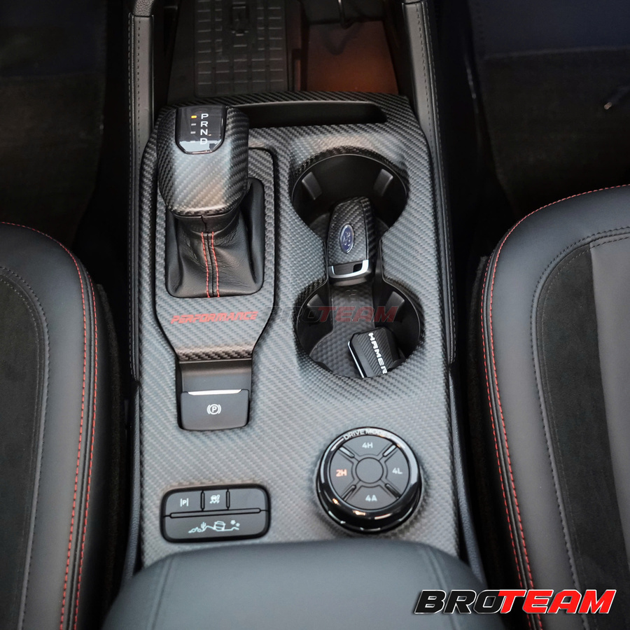 Nội thất Carbon Fiber mờ cho Ford Ranger Raptor