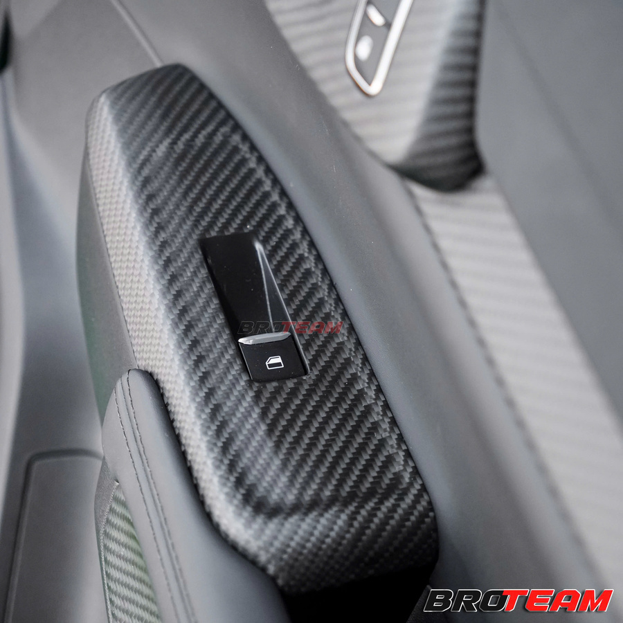 Nội thất Carbon Fiber mờ cho Ford Ranger Raptor