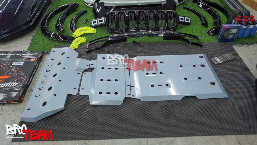 Giáp Gầm Cantech 3 Tấm