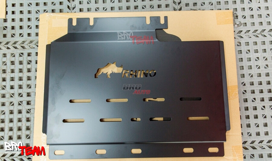 Giáp gầm Rhino bảo vệ thước lái xe Ford Ranger/Everest/Raptor