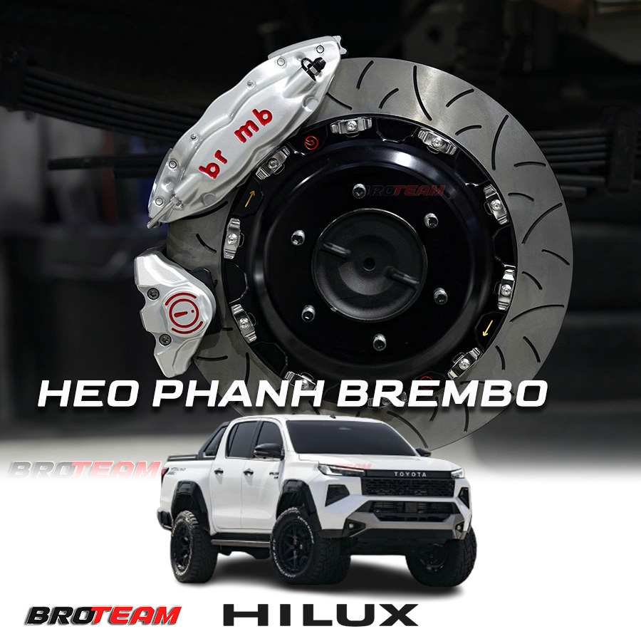 Heo phanh Brembo ô tô Toyota Hilux