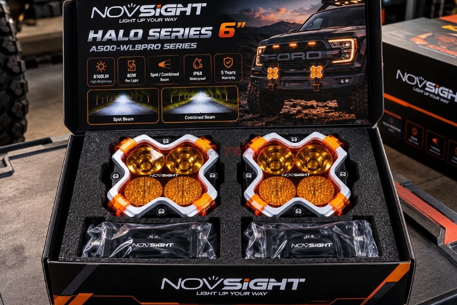 Đèn LED Trợ Sáng Novsight Halo Series