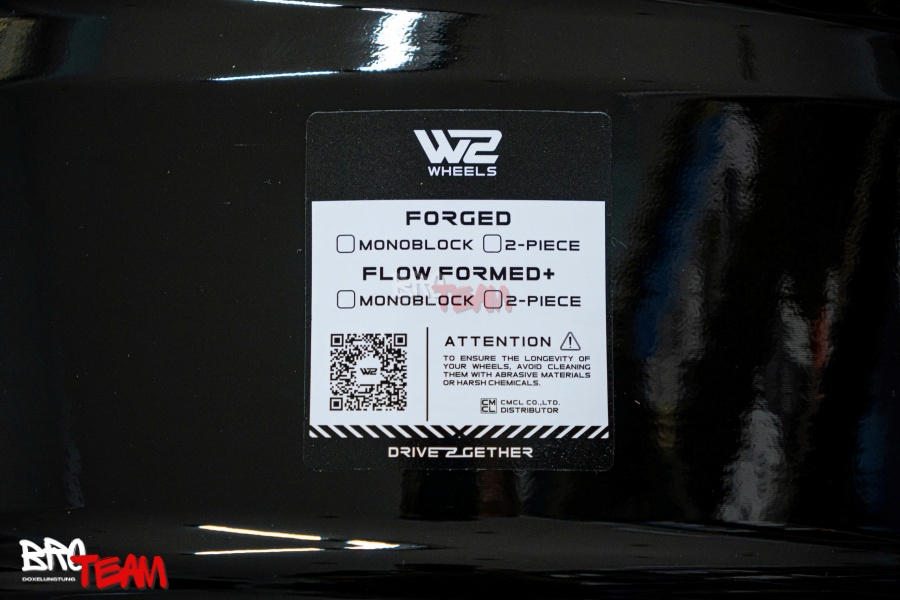 Mâm Forged W2 Formed+2 mẫu W2C