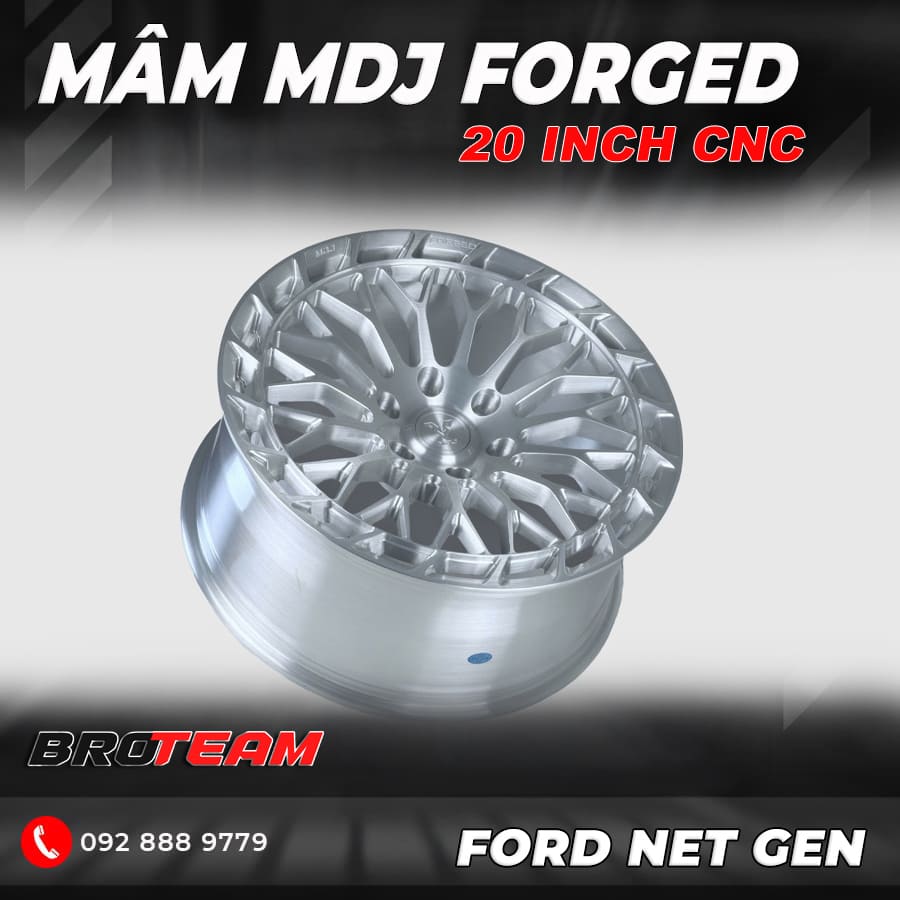 Mâm MDJ Forged 20 inch cho Ford Everest / Raptor