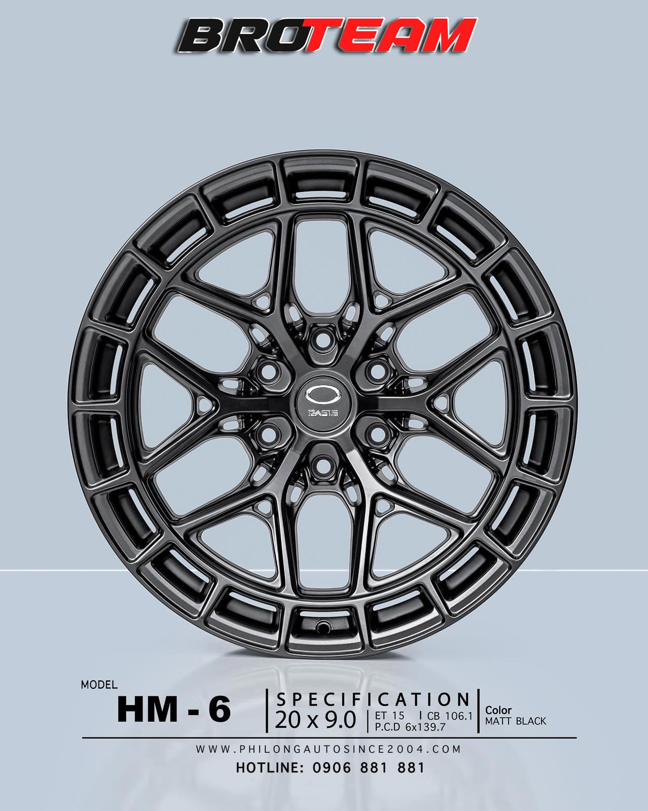 Mâm Oasis HM-6 20 inch