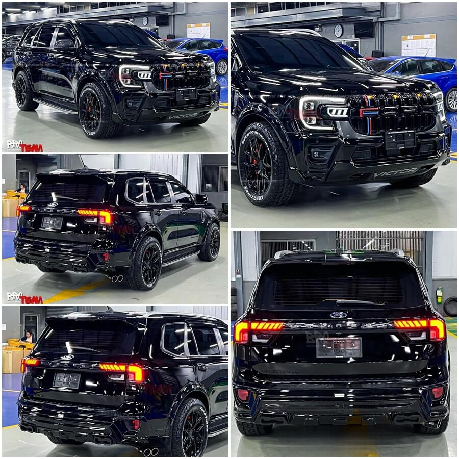 Mặt ca lăng Maserati Thái Lan cho Ford Everest
