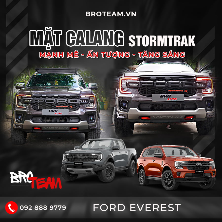 Mặt calang chữ FORD kiểu StormTrak