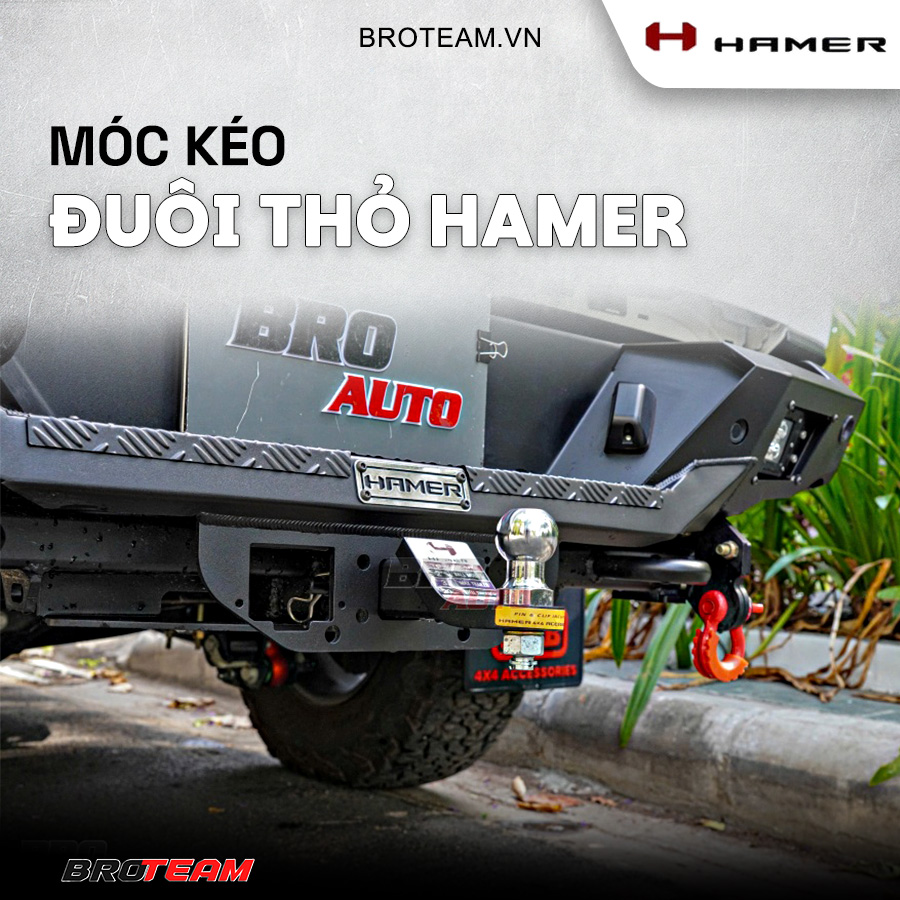 Móc kéo đuôi thỏ Hamer