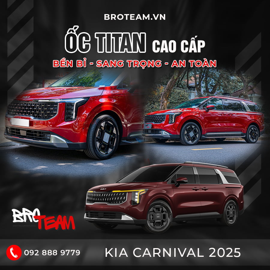 Ốc Titan Cho Xe Kia Carnival 2025