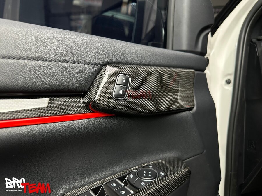 Ốp nội thất vân carbon Ford Ranger