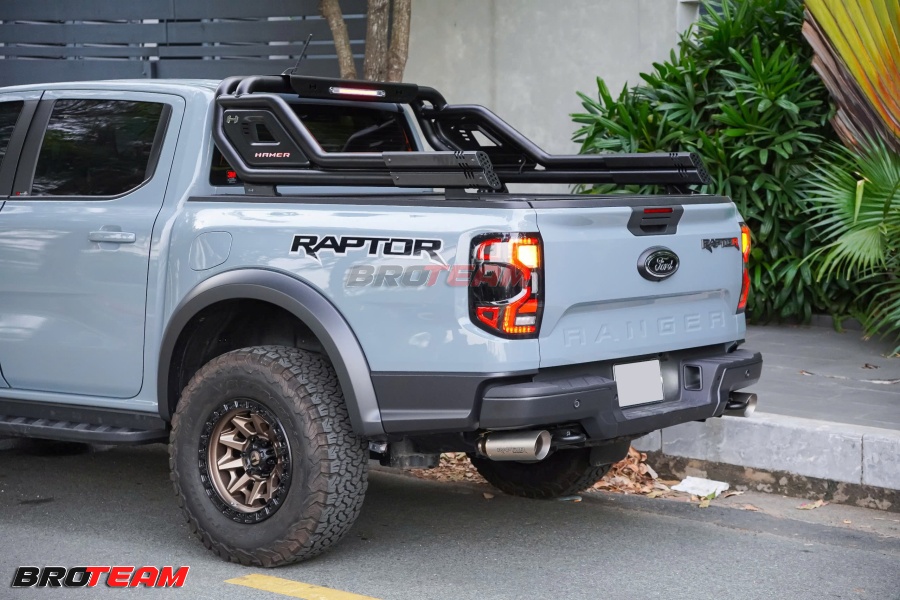 Pô JTC Titanium Đuôi Pô Đôi Cho Ford Raptor Next Gen