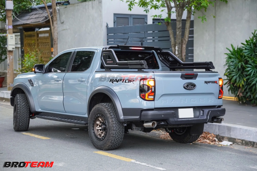 Pô JTC Titanium Đuôi Pô Đôi Cho Ford Raptor Next Gen