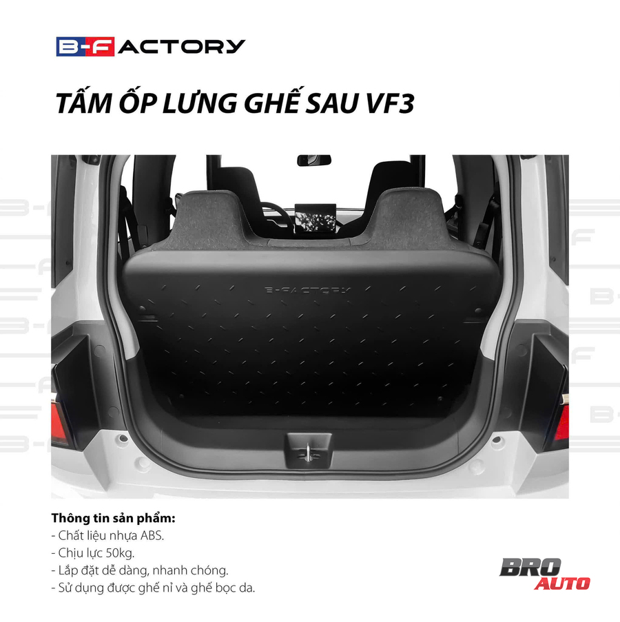 Tấm Ốp Lưng Ghế Sau Xe Vinfast VF3