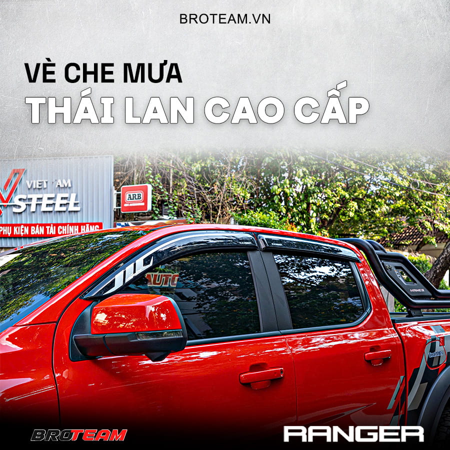 Vè che mưa Ford Ranger