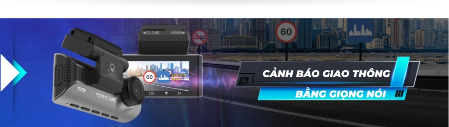 VF3 lắp Camera hành trình trước sau Vietmap Speedmap M1
