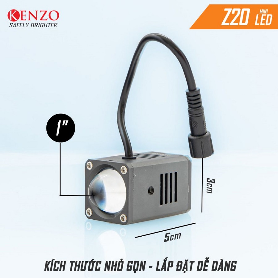 Đèn Trợ Sáng Bi Cầu Mini Kenzo Z20