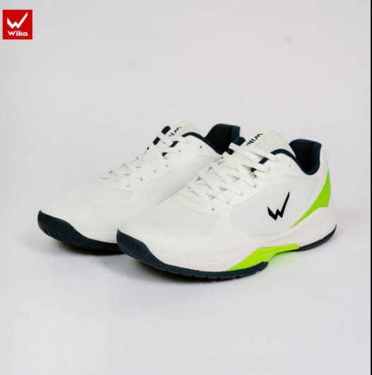 Giày Pickleball Wika Quang Dương Fury Trắng xanh
