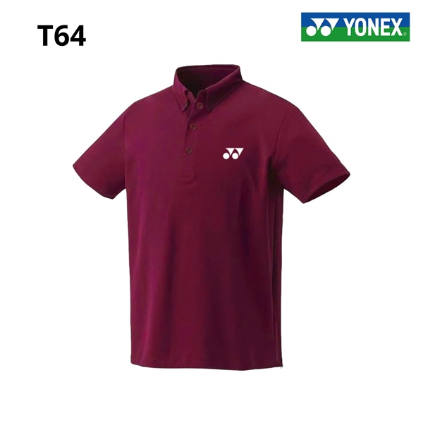 Áo Cầu Lông Polo Yonex Đỏ T64