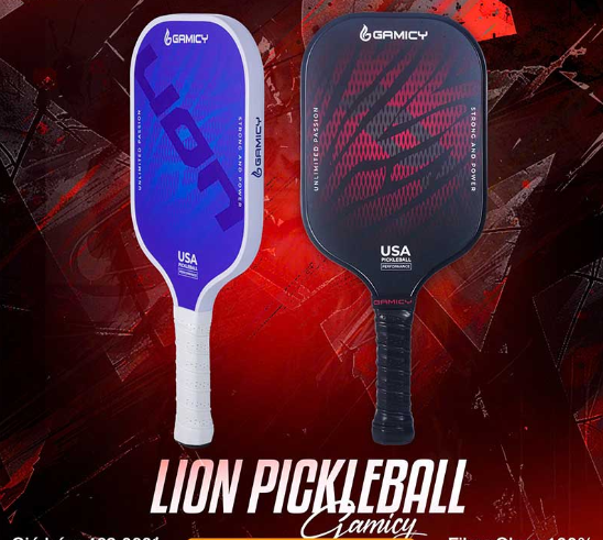 Vợt Pickleball Gamicy Glass Lion