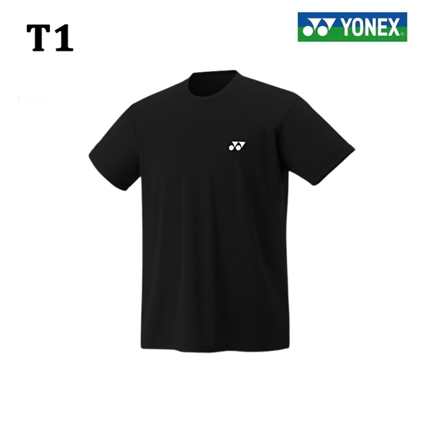 Áo Cầu Lông Thun Yonex Đen T1