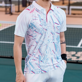 Áo Pickleball Beyono Dink APK06 Nam Trắng