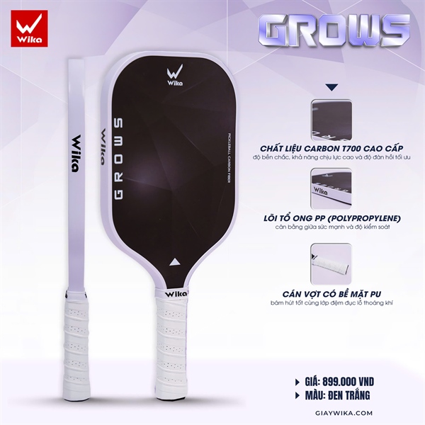 Vợt Pickleball Wika Grows