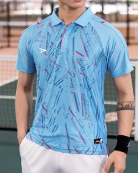 Áo Pickleball Beyono Dink APK06 Nam Xanh Biển