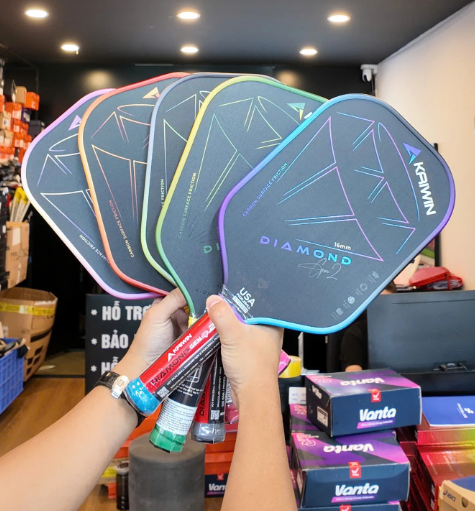 Vợt Pickleball Kaiwin Diamond Gen2 16mm