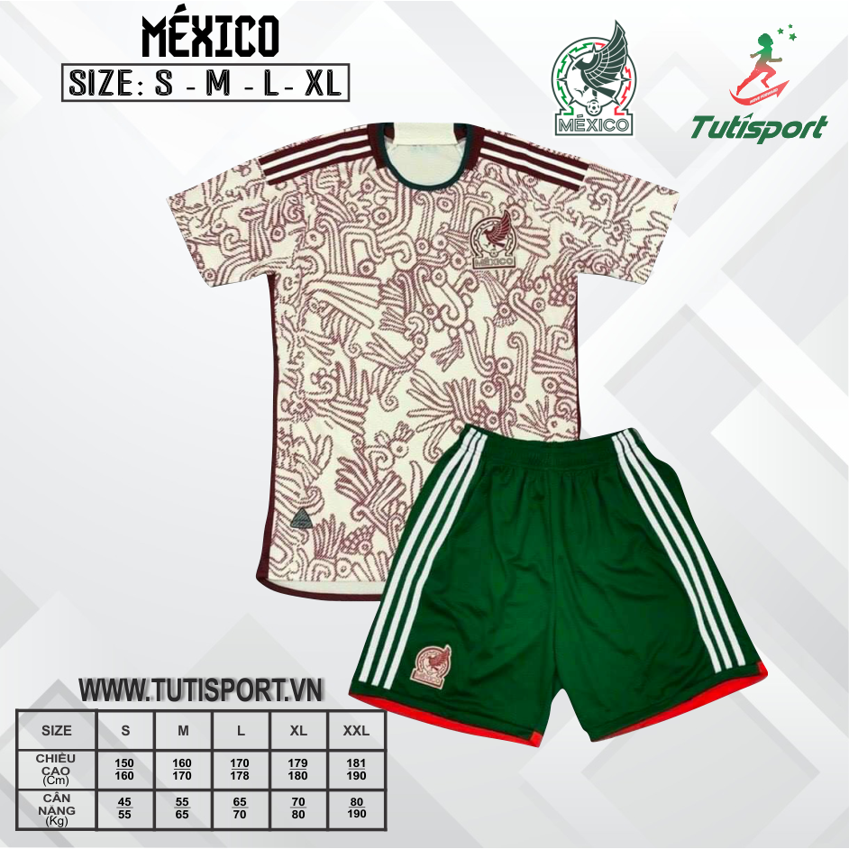 Áo Bóng Đá Đội Tuyển Mexico 2022