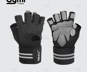 Găng Tay Nâng Tập Tạ Gym Có Quấn Aolikes 113