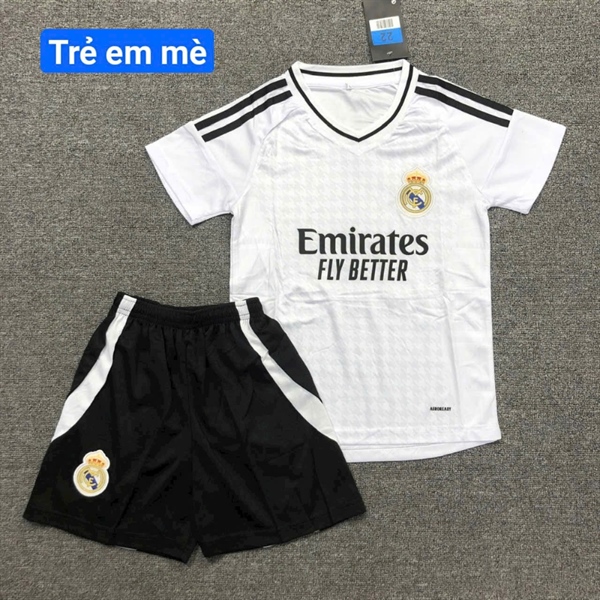 QA Real Trắng Trẻ em 24/25