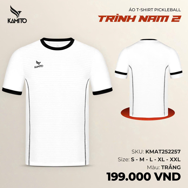 Áo pickleball kamito Trinh nam 2