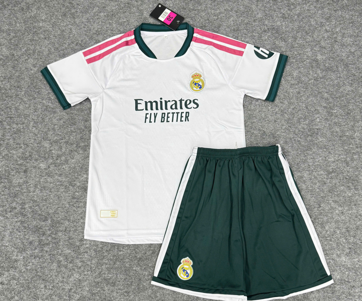 QA bóng đá trẻ em Real Madrid Trắng 25/26