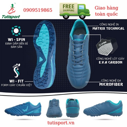 Giày Bóng Đá Wika QH19 Neo