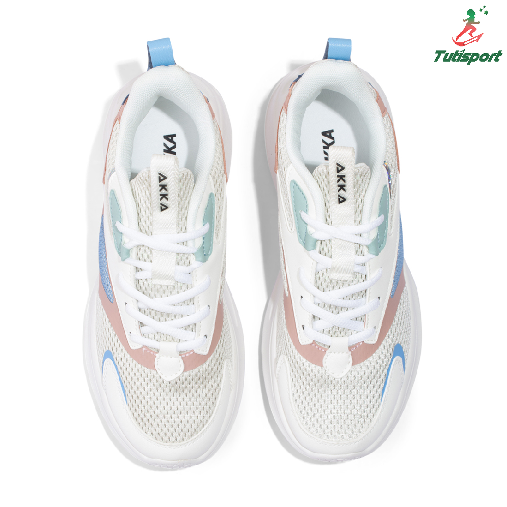 Giày AKKA Nữ ACTIVE 2201 - Trắng/Hồng