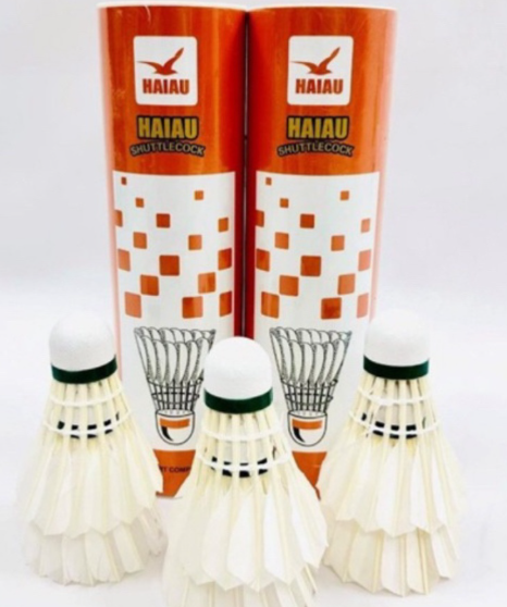 Hộp cầu lông HẢI ÂU cam (6 QUẢ)