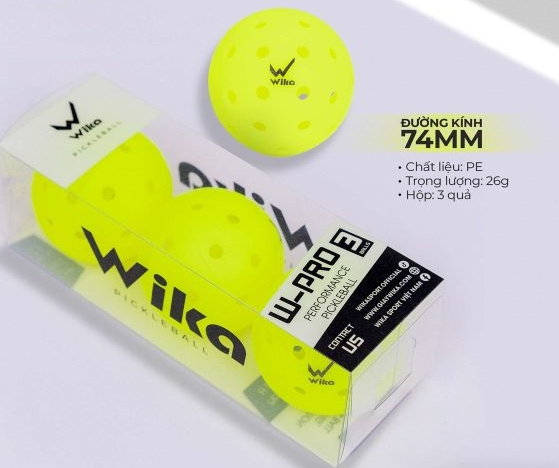 Quả Bóng Pickleball Wika Pro ( 1 Hộp )