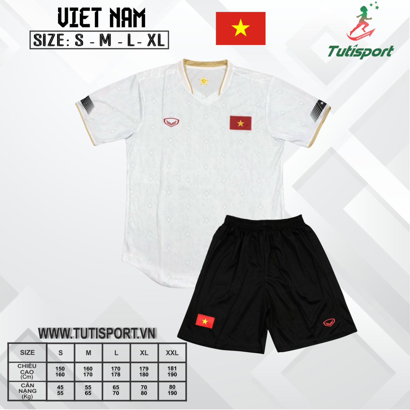 Áo Thi Đấu Đội Tuyển Việt Nam Sân Khách 2023