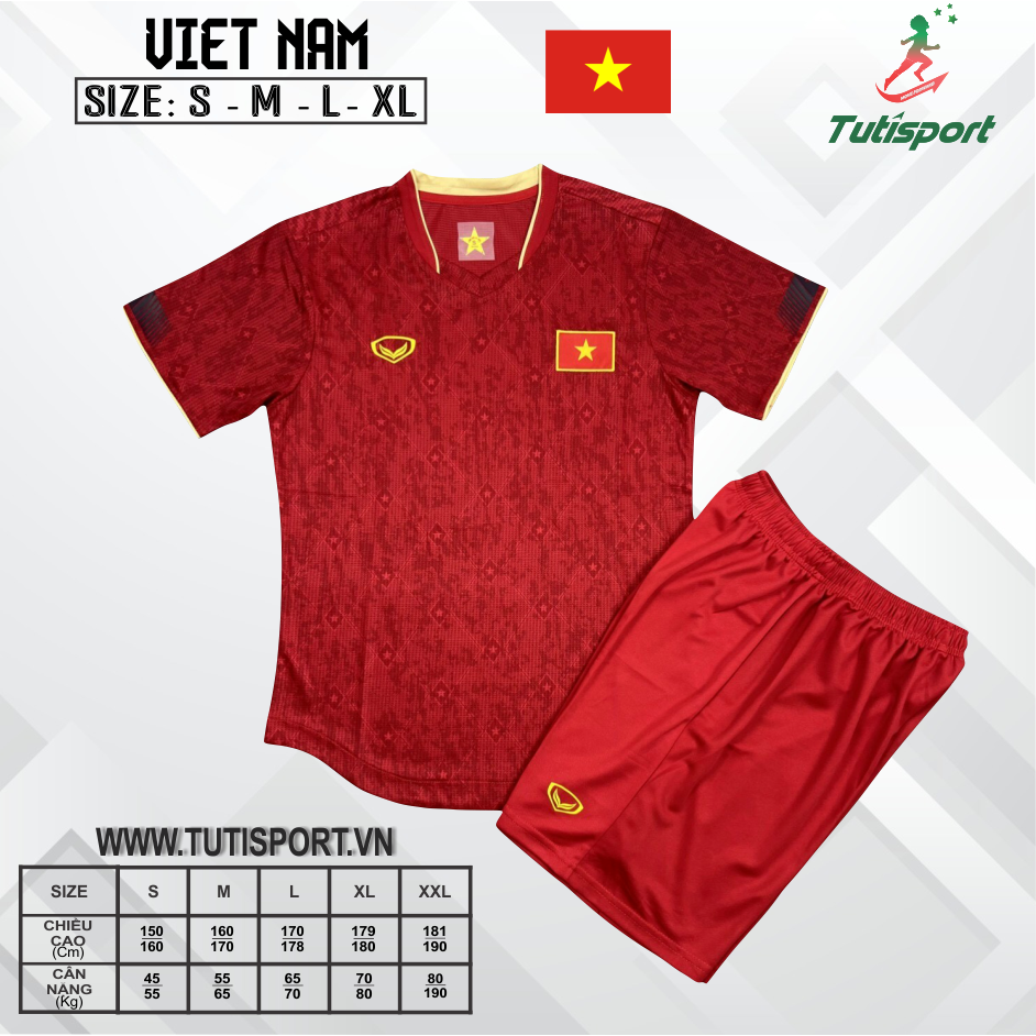 Áo Thi Đấu Đội Tuyển Việt Nam Sân Nhà 2023