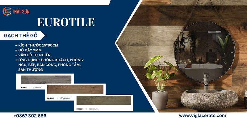 Gạch Eurotile: Kiến tạo đẳng cấp, nâng tầm không gian sống Việt