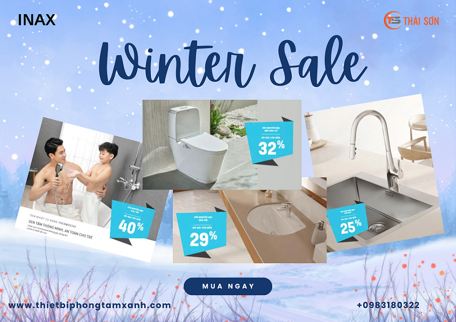 Khuyến Mại Inax Mùa Đông 2025: Cơ Hội Vàng Sở Hữu Sản Phẩm Chất Lượng Với Giá Siêu Ưu Đãi