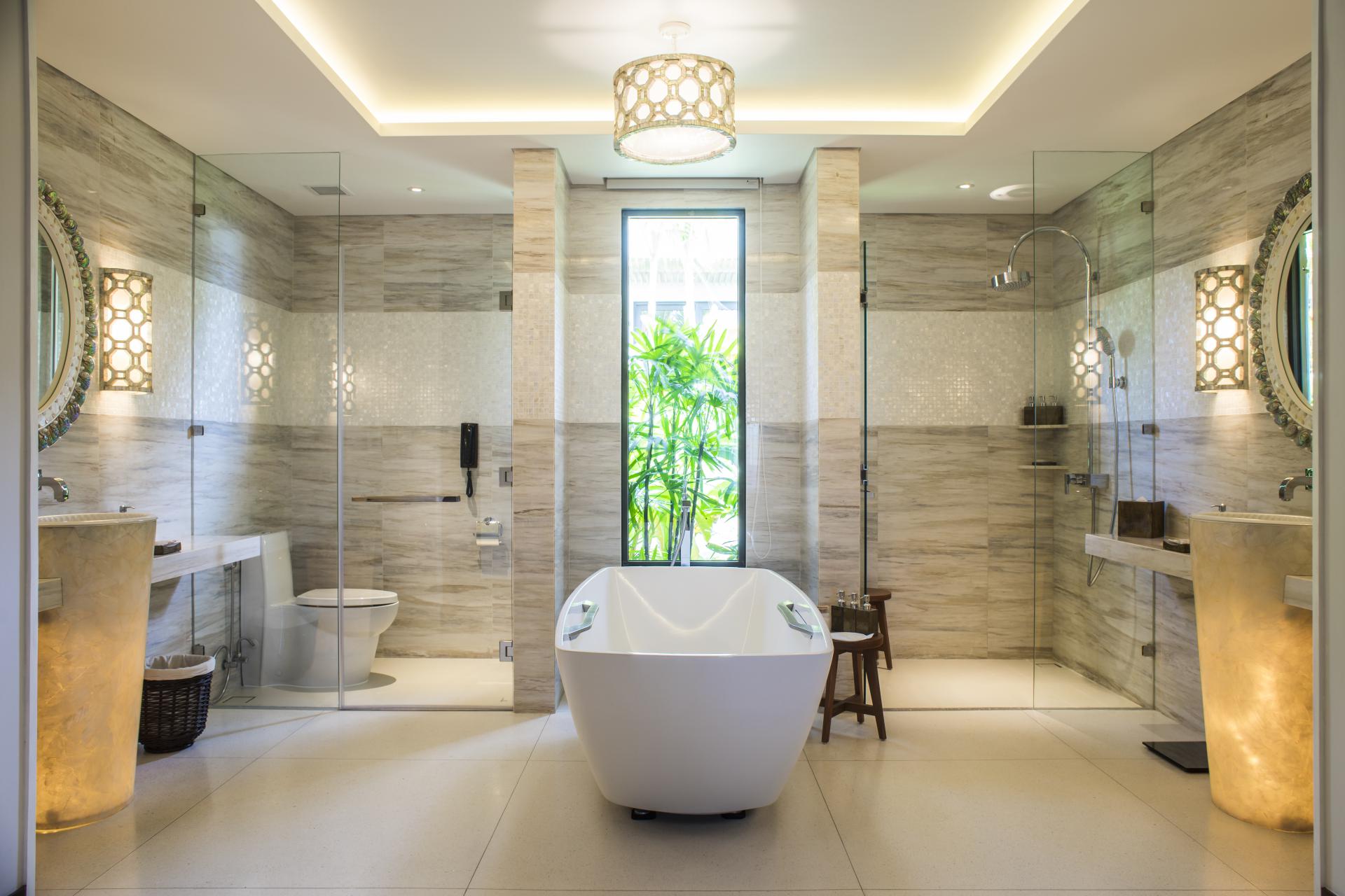 10 ý tưởng trang trí phòng tắm tuyệt đẹp giúp việc chuẩn bị trở nên dễ dàng hơn rất nhiều