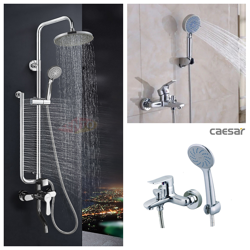 Lựa chọn sen tắm thường hay sen cây cho phòng tắm