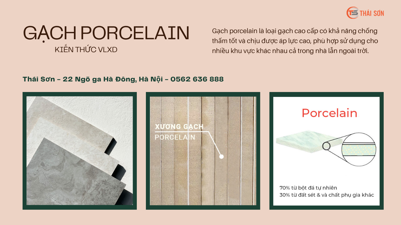 Gạch Porcelain là gì: Khám phá chi tiết về Gạch Porcelain